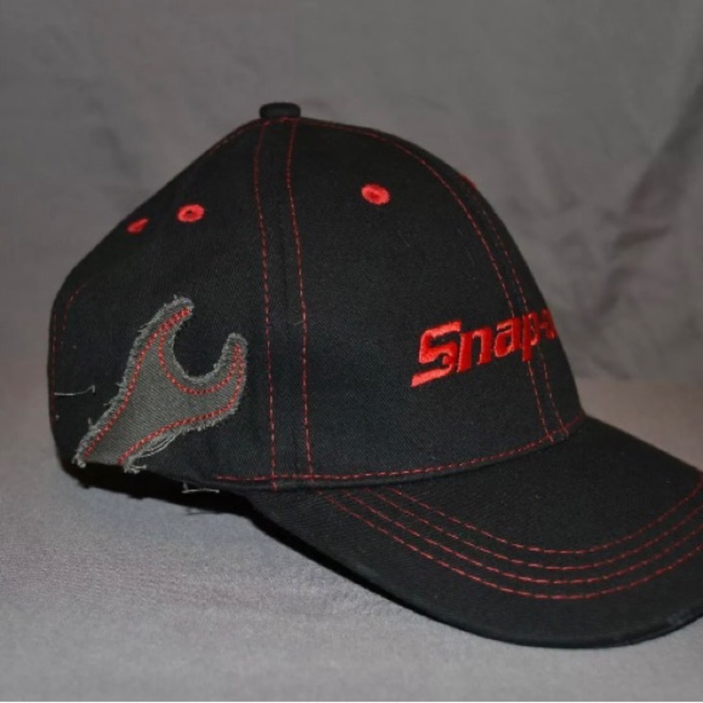 Snapon wrench velcroback baseball hat like new